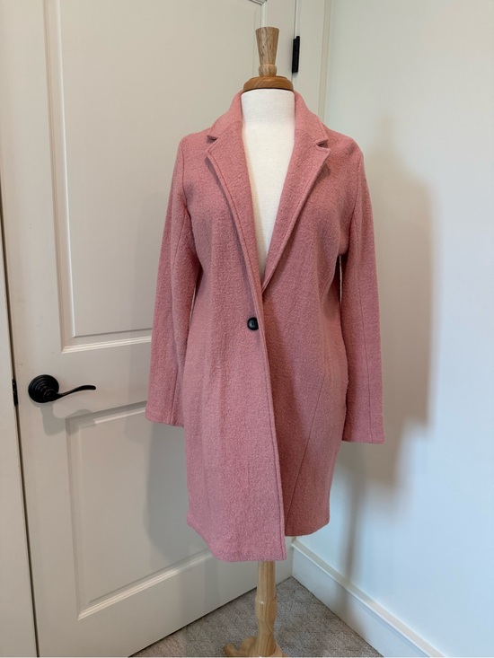 Rachel Zoe Jackets & Blazers - Rachel Zoe Dusty Rose Single-Button Trench Coat